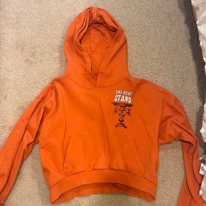 Boys Lie orange sweatshirt